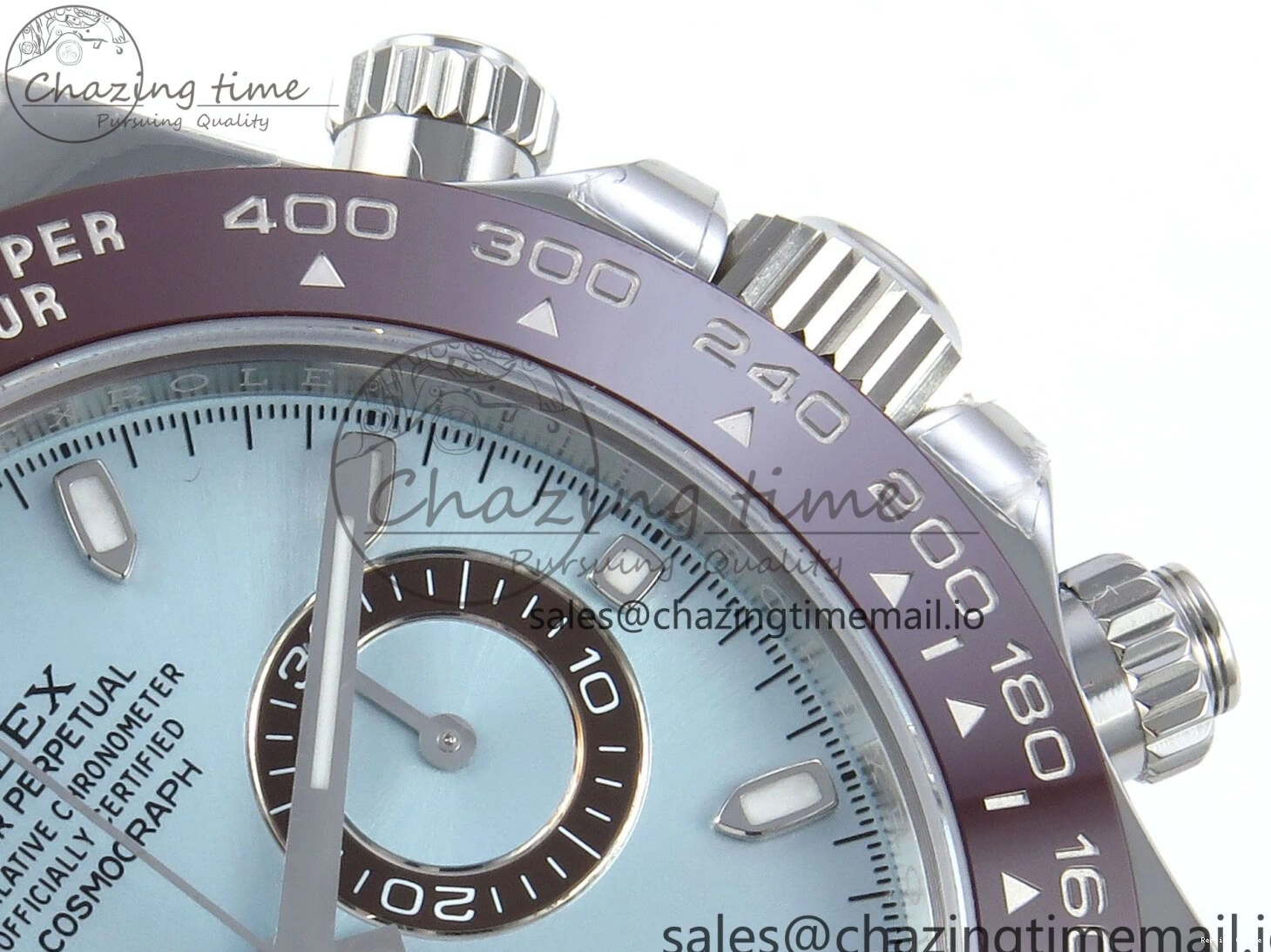 0511 Daytona 116506 VSF 1:1 Best Edition Ice Blue Dial Steel 904L on SS Bracelet DD ZipUp 743